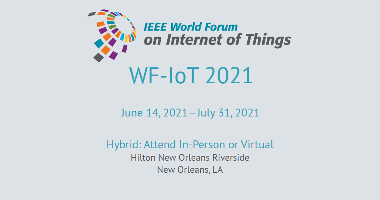The 7th IEEE World Forum on IoT ( WF-IoT 2021)